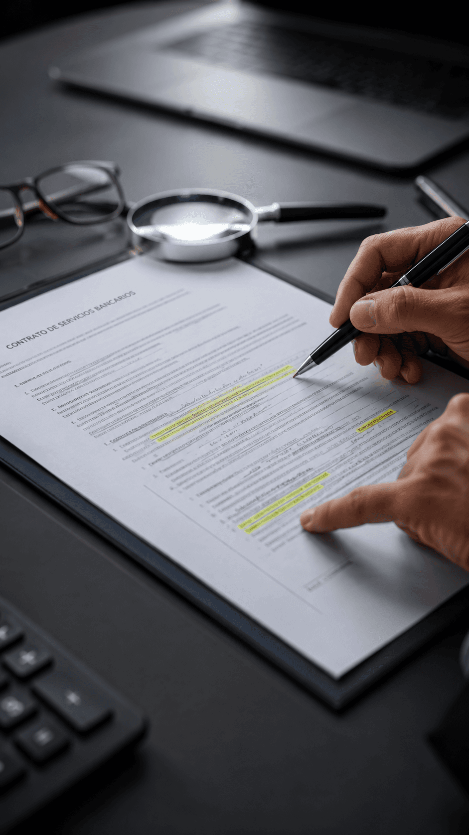 Análise de contrato bancário